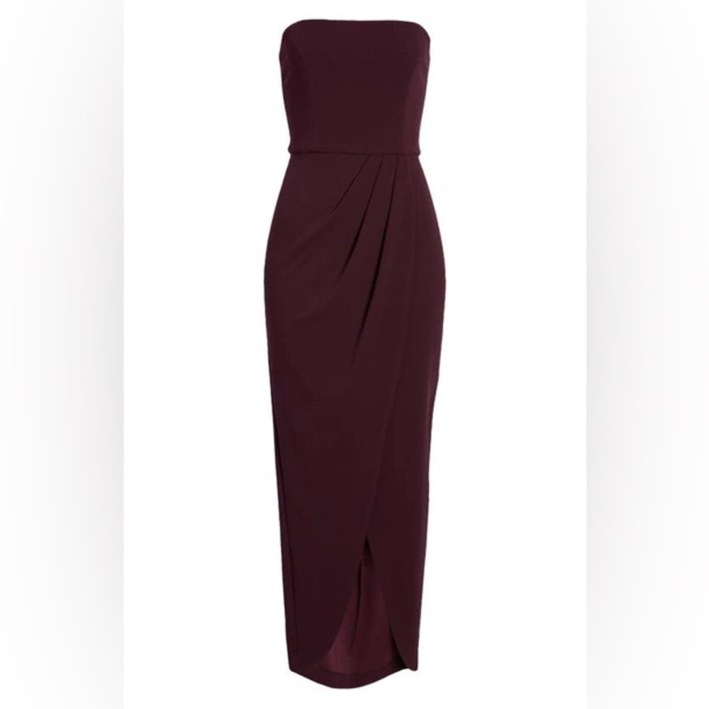 WAYF Nordstroms- the Angelique Strapless Tulip Gown